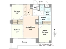 【埼玉県/川口市上青木】NICアーバンハイム川口青木町公園 間取り図