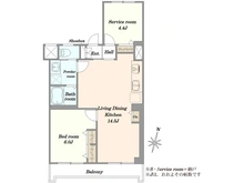 【埼玉県/さいたま市浦和区瀬ヶ崎】朝日プラザ北浦和 間取り図