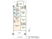 【埼玉県/川口市東川口】ソライエ東川口プレミアムレジデンス 間取り図