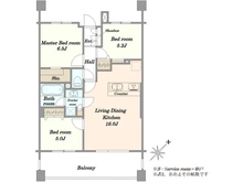 【埼玉県/川口市末広】イクシア川口元郷 間取り図