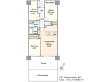 【埼玉県/川口市弥平】川口弥平パーク・ホームズ 間取り図