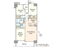 【埼玉県/川口市元郷】プレサンスロジェ川口元郷 間取り図