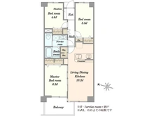 【埼玉県/川口市幸町】ソフィア川口幸町 間取り図