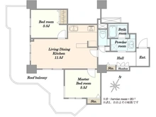【埼玉県/川口市川口】スカイフロントタワー川口 間取り図