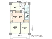 【埼玉県/川口市上青木西】ライオンズマンション川口青木町公園  間取り図