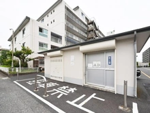 【埼玉県/越谷市南越谷】コーポ南越谷B棟 ゴミ置き場