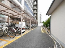 【埼玉県/越谷市南越谷】コーポ南越谷B棟 駐輪場