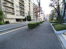 【埼玉県/川口市栄町】川口パークハウス 前面道路