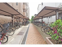 【埼玉県/川口市青木】朝日プラザ川口青木 駐輪場