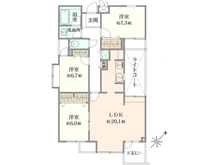 【神奈川県/川崎市宮前区平】モアクレスト宮前平 間取り図
