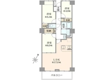 【神奈川県/川崎市宮前区平】エクセル宮前平 間取り図