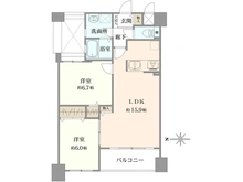 【東京都/八王子市台町】ベルシヤトゥ八王子台町 間取り図