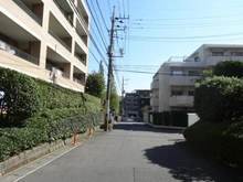 【神奈川県/川崎市宮前区宮崎】東急ドエル・アルス宮崎台オークコート 前面道路