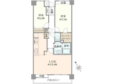 【東京都/府中市住吉町】府中中河原パーク・ホームズ 間取り図