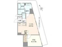 【神奈川県/川崎市川崎区宮前町】シャンボール川崎 間取り図