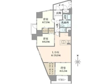 【東京都/八王子市追分町】朝日八王子マンション 間取り図