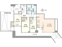 【神奈川県/川崎市高津区梶ケ谷】ヴィークコート梶ヶ谷 間取り図