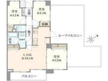 【神奈川県/川崎市宮前区平】宮前平北パークホームズ 間取り図