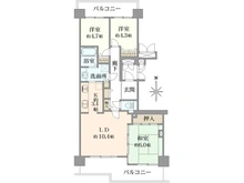 【神奈川県/横浜市旭区若葉台】若葉台団地 4-30号棟 間取り図