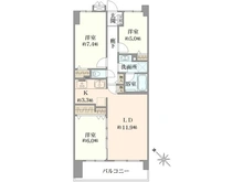 【神奈川県/横浜市青葉区市ケ尾町】グランボア市ヶ尾の杜 間取り図
