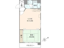 【東京都/立川市錦町】ハイネス立川 間取り図