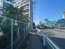 【神奈川県/横浜市青葉区藤が丘】サンハイツ藤が丘 前面道路