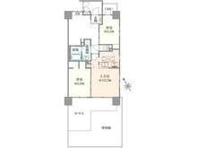 【東京都/立川市錦町】ライオンズマンション西国立第二 間取り図
