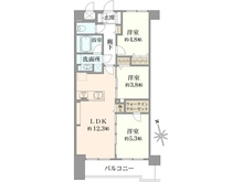【神奈川県/川崎市高津区下作延】クレッセント溝の口 間取り図