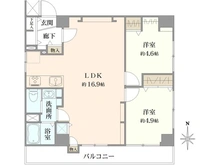 【神奈川県/川崎市高津区溝口】世紀コーポ溝口 間取り図