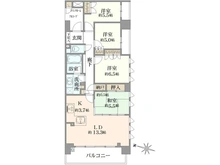 【神奈川県/川崎市川崎区京町】グリーンシア川崎京町 間取り図