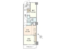 【神奈川県/川崎市川崎区浜町】コスモ川崎スクエア 間取り図