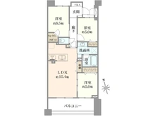 【神奈川県/横浜市港南区港南】プレミスト上大岡 間取り図
