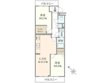 【神奈川県/横浜市鶴見区潮田町】ライオンズマンション鶴見 間取り図