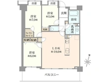 【神奈川県/川崎市高津区久本】メイフェアパークス溝の口 F棟 間取り図
