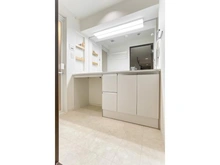 【神奈川県/川崎市高津区下作延】 コスモ梶ヶ谷プレスティージュ 洗面所