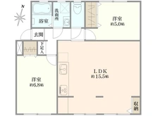 【神奈川県/相模原市南区相武台】相武台団地 2708号棟 間取り図