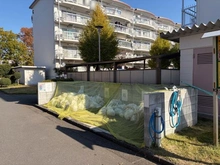 【神奈川県/相模原市緑区元橋本町】相模原富士マンション B 共用部：ゴミ置き場