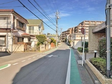 【東京都/昭島市美堀町】ライオンズマンション拝島 前面道路