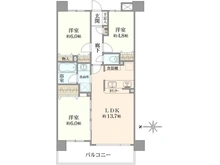 【神奈川県/横浜市港北区新吉田東】クリオ綱島十番館 間取り図