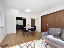 【東京都/多摩市豊ヶ丘】メゾン豊ヶ丘 2,3号棟 リビング・ダイニング：奥：キッチン