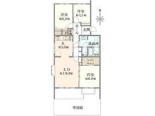 【東京都/多摩市豊ヶ丘】メゾン豊ヶ丘 2,3号棟 間取り図