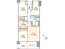 【神奈川県/川崎市高津区上作延】クオス溝の口レジデンシャルヒルズ 間取り図