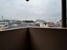 【神奈川県/川崎市高津区梶ケ谷】マイキャッスル梶ヶ谷III バルコニー：北東側