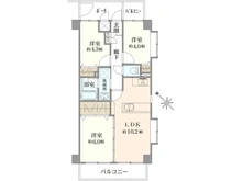 【神奈川県/川崎市高津区梶ケ谷】マイキャッスル梶ヶ谷III 間取り図