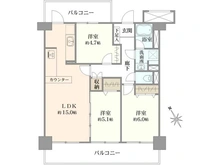 【神奈川県/海老名市杉久保北】南えびな杉久保サンパルク650 C街区6号 間取り図