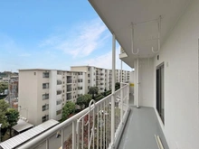 【神奈川県/川崎市宮前区平】向ケ丘遊園センチュリータウン 12号館 バルコニー