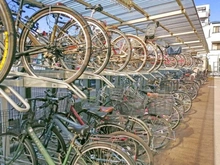 【神奈川県/川崎市高津区溝口】クレッセント高津リバーウインド 駐輪場