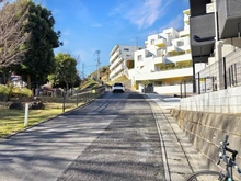 【神奈川県/川崎市多摩区東三田】ハイツ向ヶ丘遊園 前面道路