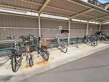 【神奈川県/横浜市鶴見区東寺尾中台】ダイアパレス東寺尾 駐輪場