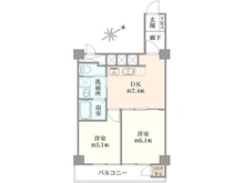 【東京都/狛江市岩戸北】豊栄喜多見マンション 間取り図